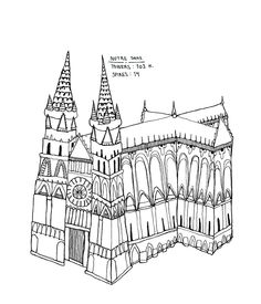 236x275 Drawings Of Gothic Cathedrals