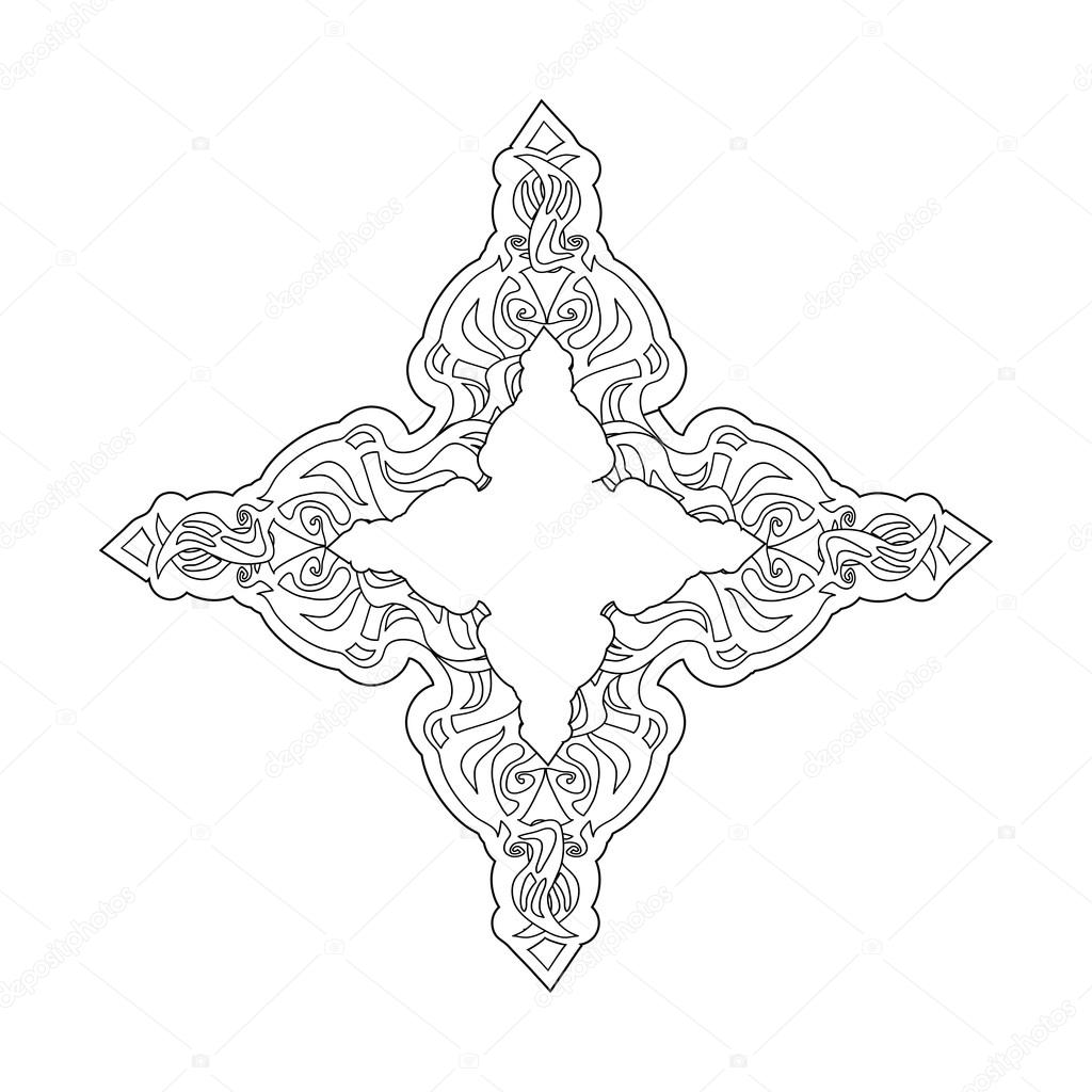 1024x1024 Celtic Cross Stock Vector Yulianas