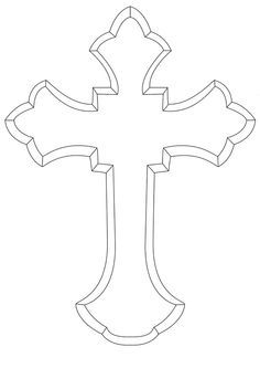 Gothic Cross Drawing at GetDrawings | Free download