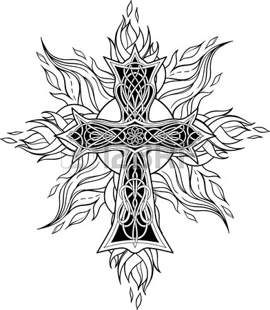 392x450 Celtic Cross Stock Photos. Royalty Free Business Images