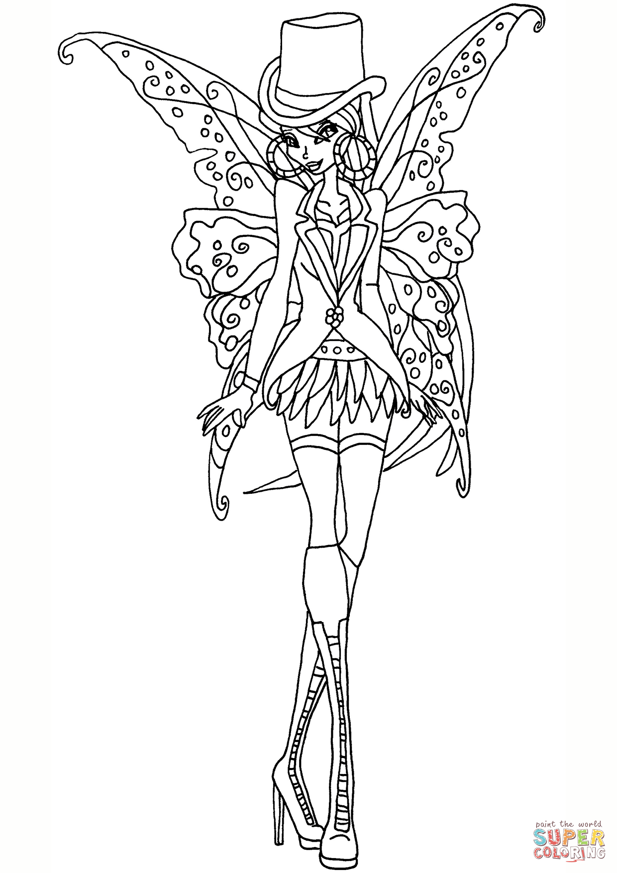1240x1754 Gothic Flora Coloring Page Free Printable Coloring Pages