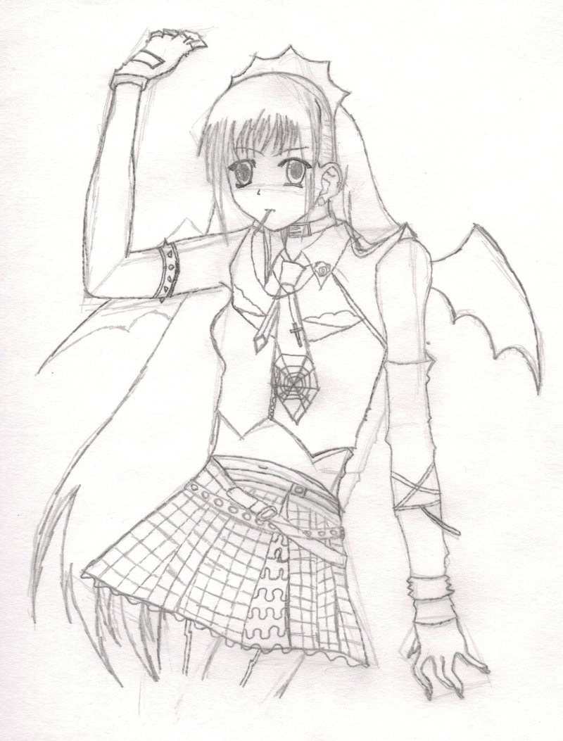 800x1053 Gothic Anime Girl By Anima428