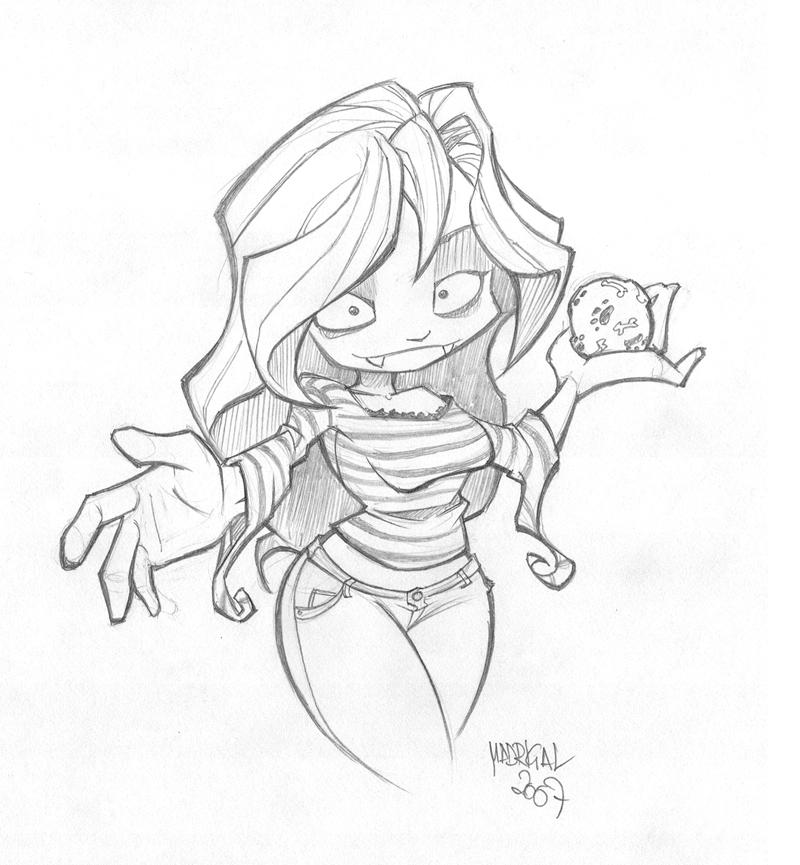 800x865 Gothic Girl By Rulzdemol