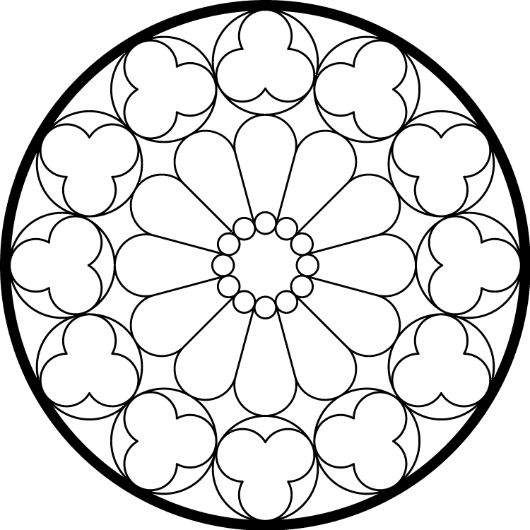 750x750 Gallery Glass Free Patterns Roses East Rose Window It Didn'T