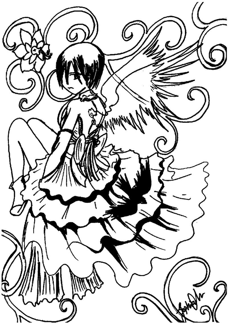 800x1133 Gothic Rose By Rozencross