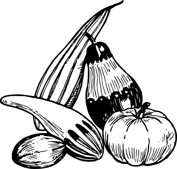 600x573 Vegetables Clip Art