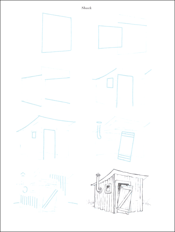 600x794 Draw 50 Buildings And Other Structures (025508) Details