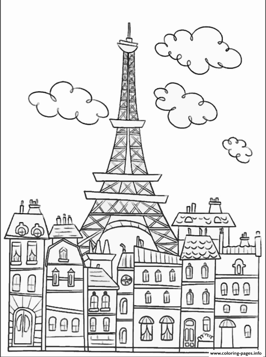 935x1255 Top Building Coloring Pages 2