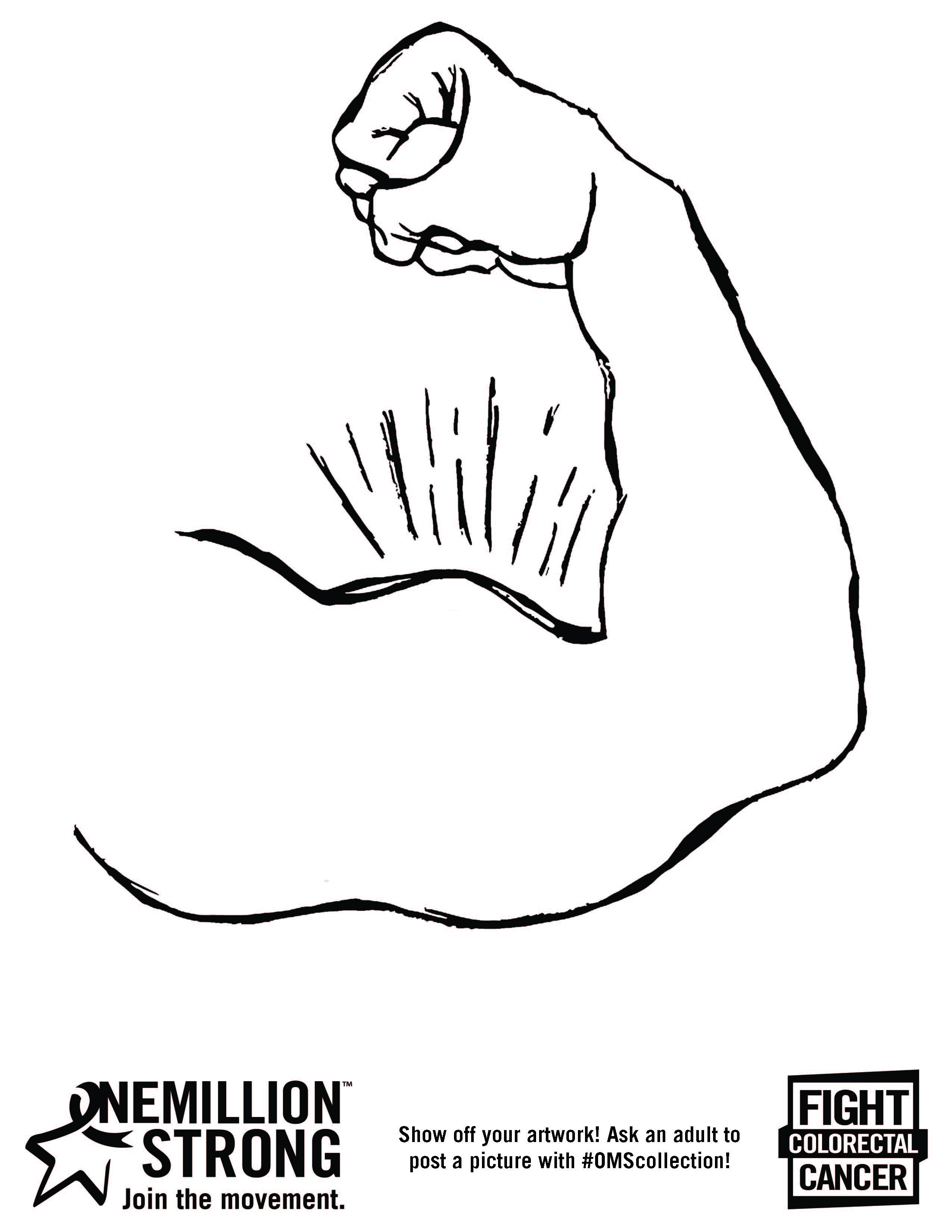 2550x3300 Free Printable Coloring Sheets Fight Colorectal Cancer