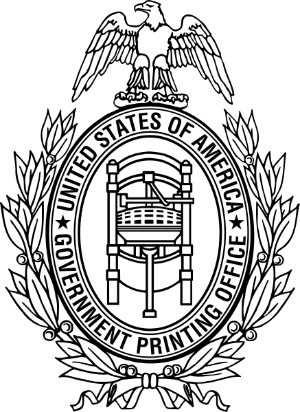 437x599 Government Printing Office Government Publishing Office Gpo