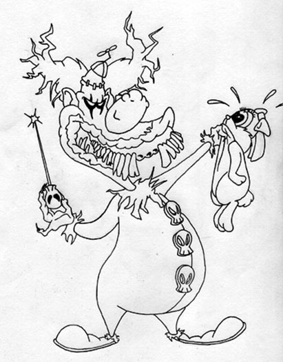 411x525 The Real Insane Clown By The Government