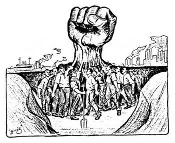 350x285 Workers Shall Control Means Of Production. Prints