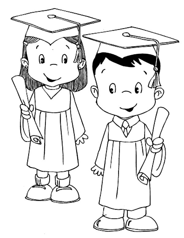 600x778 Graduation Cap Coloring Page 447862