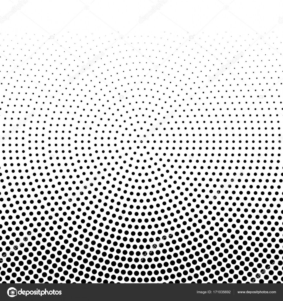963x1024 Black Halftone Horizontal Gradient Of Dots In Radial Arrangement