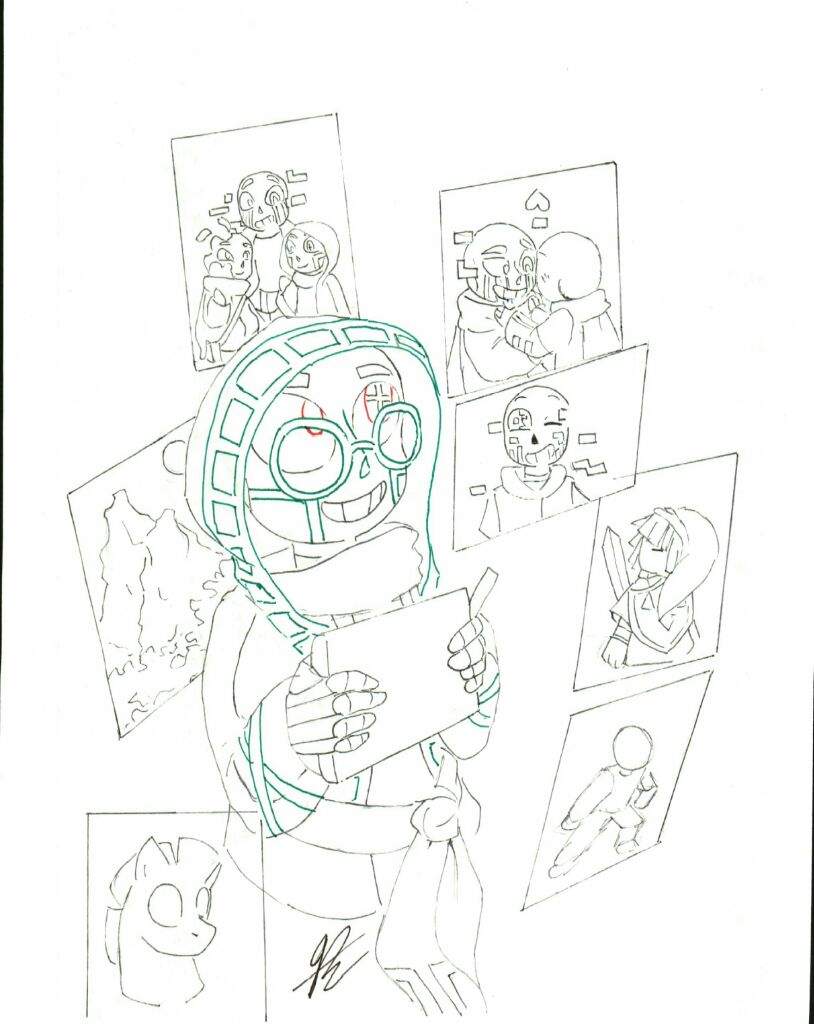 814x1024 Digital Child And Death Undertale Amino