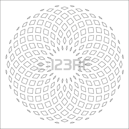 450x450 Abstract Vector Gradient Drawing. Something Soft And Volume