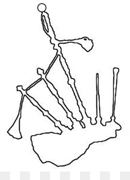 260x360 Free Download Line Art Bagpipes Drawing Clip Art