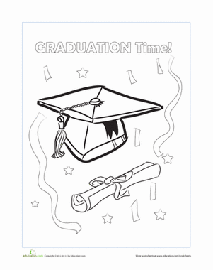301x380 Graduation Cap Worksheet