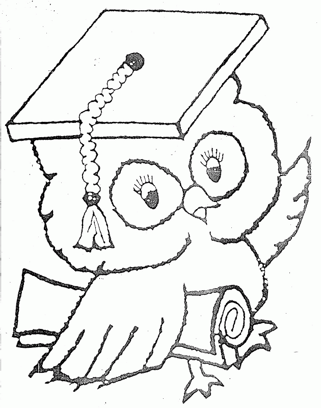 630x800 Graduation Cap Coloring Page Many Interesting Cliparts