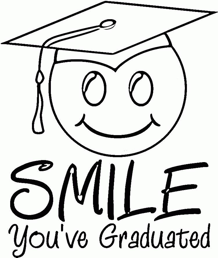 750x888 Graduation Cap Coloring Page Many Interesting Cliparts