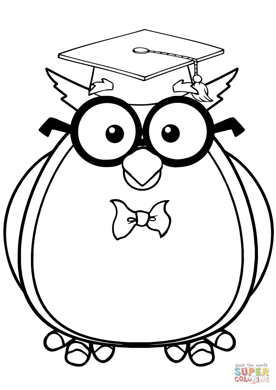 919x1301 Graduation Cap Coloring Page