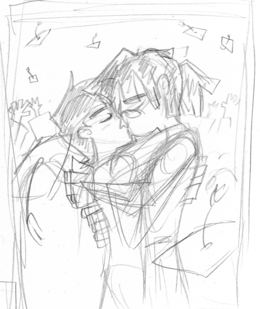 867x1030 Mh Graduation 2 Sketch By The Clockwork Crow