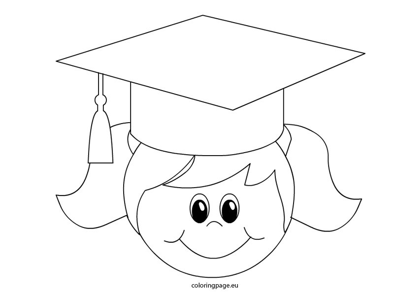 804x595 Graduation Cap Coloring Page Printable Coloring Page For Kids