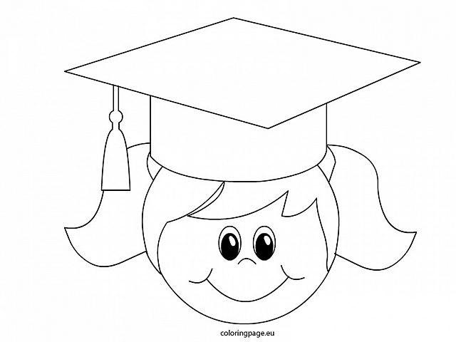640x480 Graduation Cap Coloring Pages Printable Free Free Coloring Book