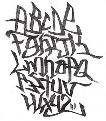 353x400 Art Graffiti Design How To Draw Sketch Alphabet In Graffiti Letters