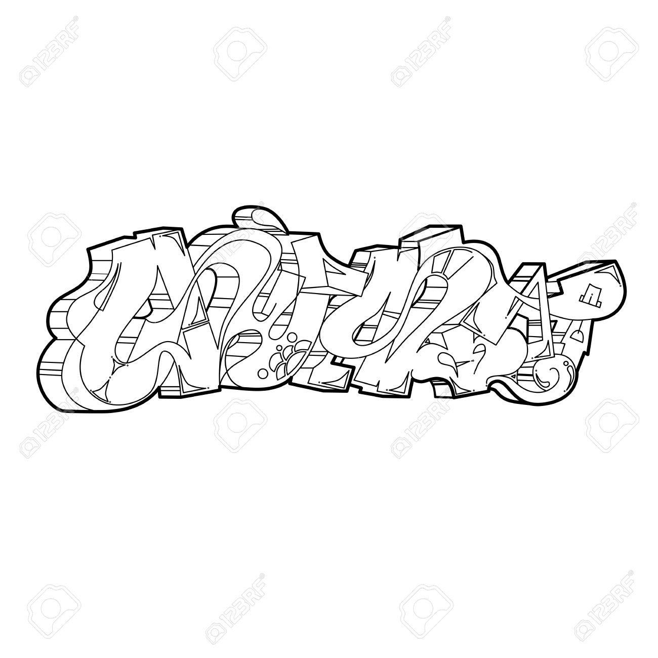 1300x1300 Street Art Of Graffiti. Urban Contemporary Culture. Abstract