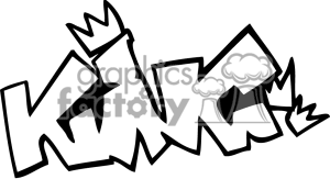 300x163 The Word King Clipart Panda