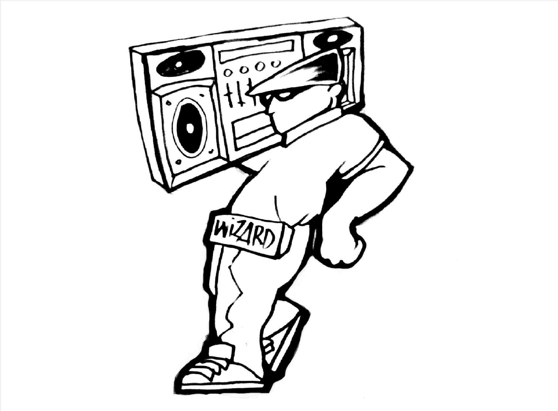 1900x1401 Wizard Graffiti Characters Gas Mask