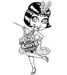 236x265 Coloring Page Graffiti Girl Coloring Graffiti