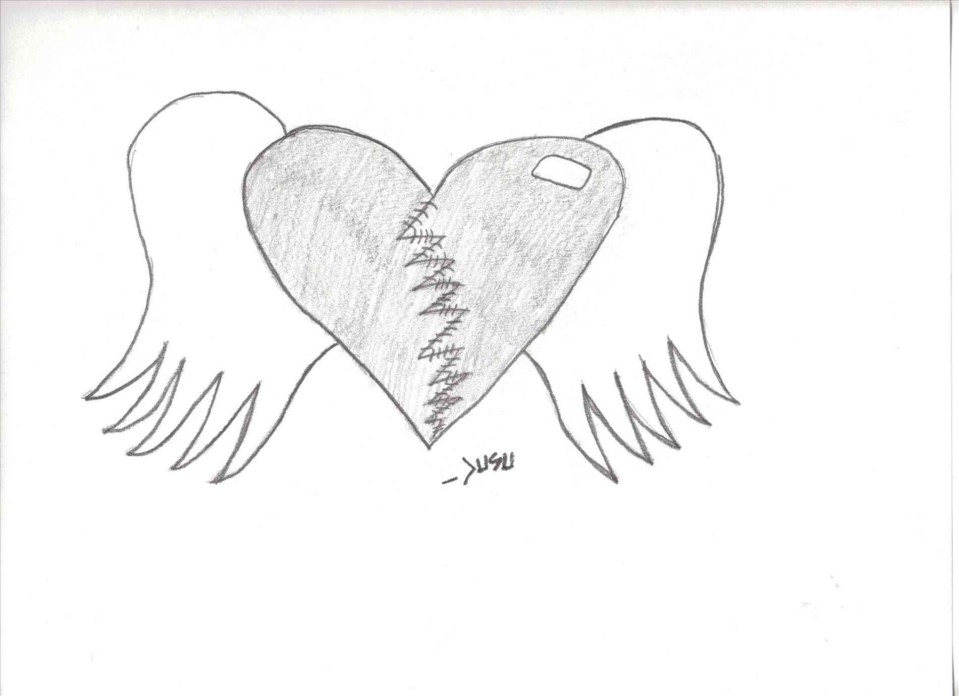 Graffiti Heart Drawing at GetDrawings | Free download