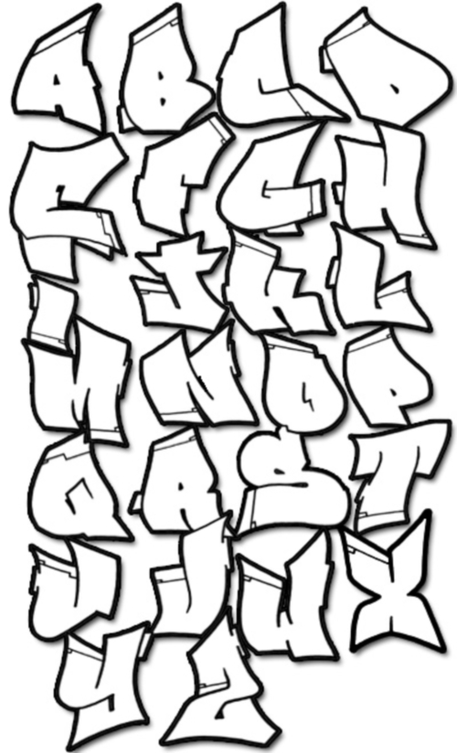 500x824 Graffiti Letters Graffiti Styles A Script Or Two
