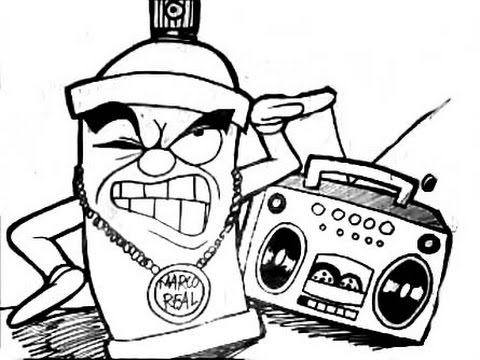 480x360 Drawing Spray Can Dancing Hip Hop (I Sketch It First