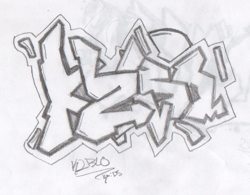 513x400 Graffiti Drawings 2018 Z31 Coloring Page