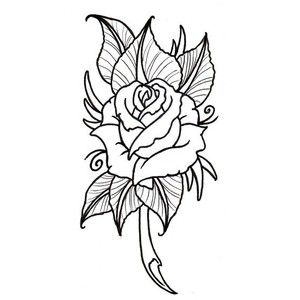 300x300 Unique Roses Drawn In Comic Book