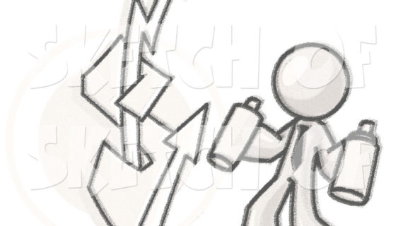 570x320 Cool Graffiti Drwaing Graffiti Spray Paint Can Drawing