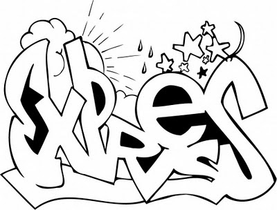 400x304 Unique Graffiti Word Art
