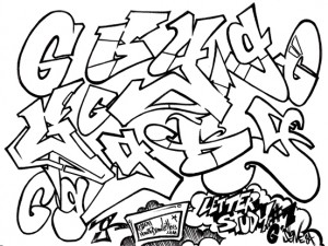 300x225 How To Draw G In Graffiti Style Graffiti Alphabet