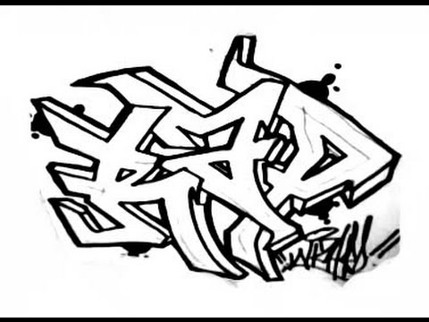 480x360 How To Draw Graffiti