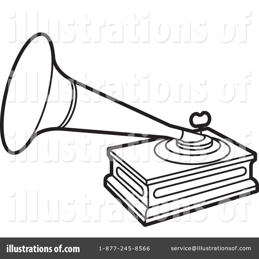 1024x1024 Gramophone Clipart