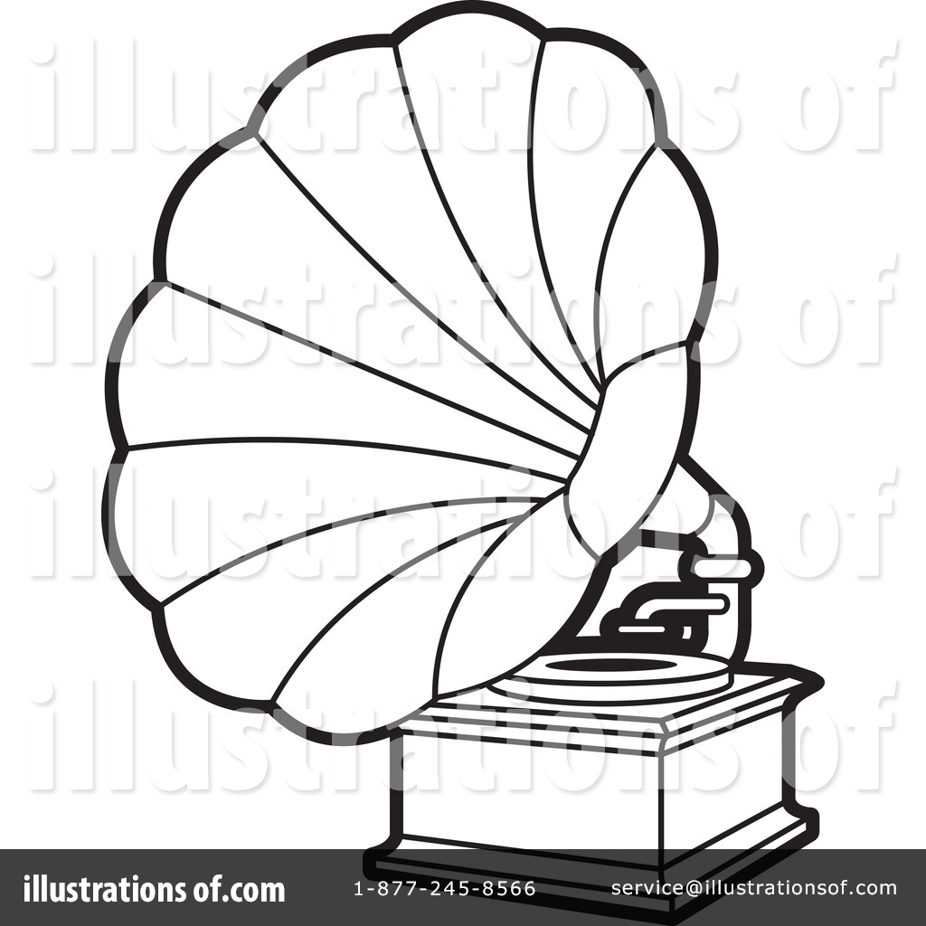 1024x1024 Gramophone Clipart