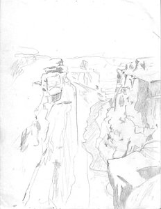 232x300 Grand Canyon Drawings