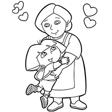 230x230 Top 10 Free Printable Grandma Coloring Pages Online