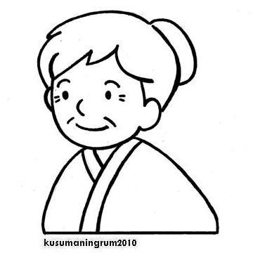 360x370 Grandmother By Kusumaningrum