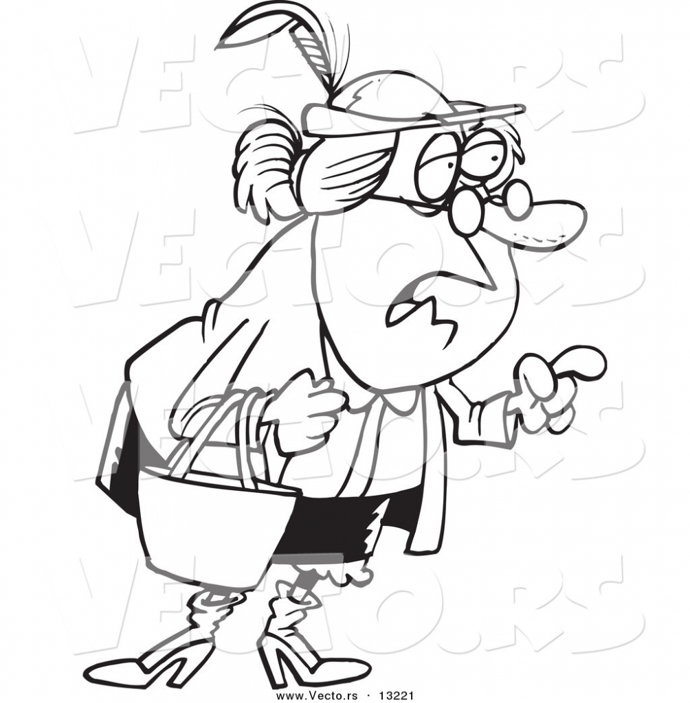 1004x1024 Cartoon Drawing Grandmother Angry Grandmother Clipart