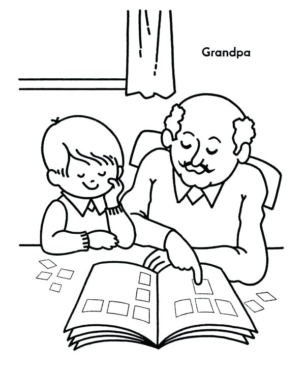 Grandpa Drawing at GetDrawings | Free download