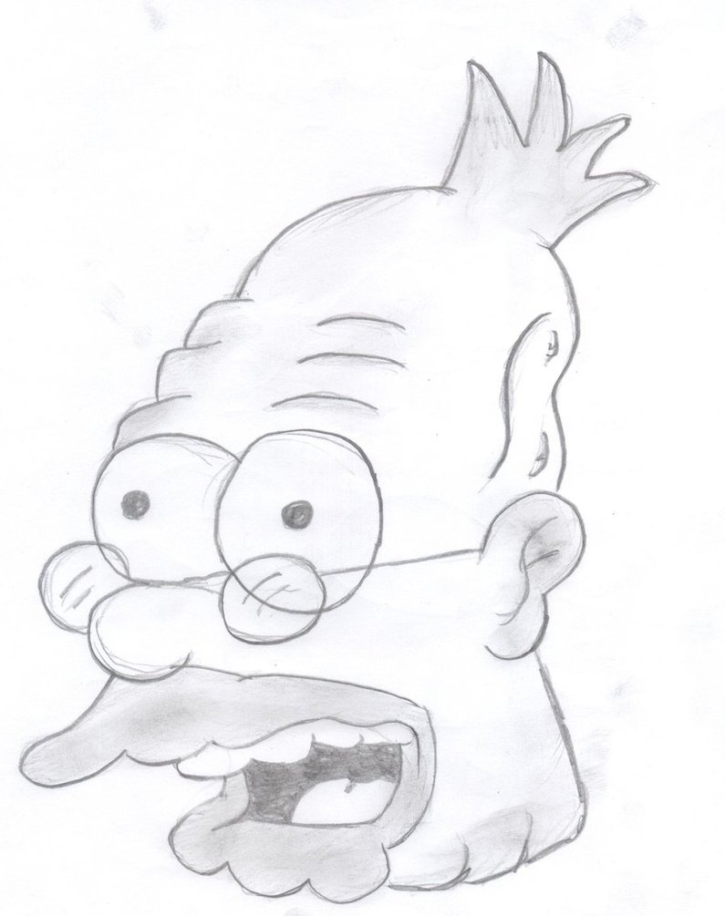 795x1005 Grandpa Simpson By Anni1221